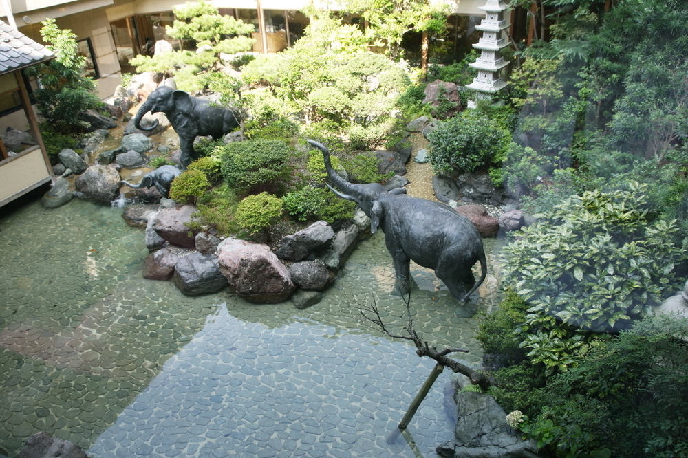 Awara Onsen Hot Spring Koubou Gurabaatei Hotel Exterior photo
