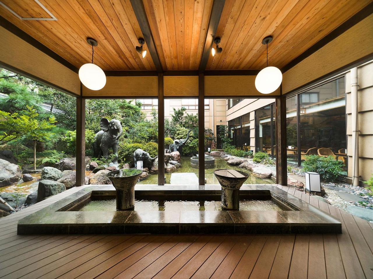 Awara Onsen Hot Spring Koubou Gurabaatei Hotel Exterior photo